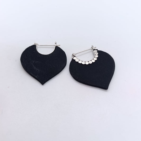 Pendiente Lava Plata 925