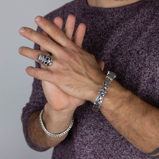 Pulsera Kouti V - Plata Luz