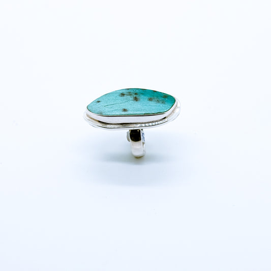 Anillo Turquesa Firgun Plata 930 Fairmined