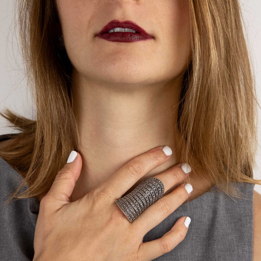 Anillo Presley - Plata Luz