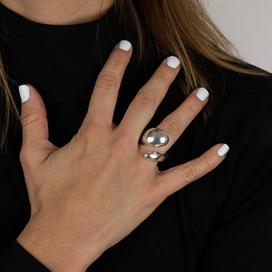 IC: ANILLO PLATA MACIZO