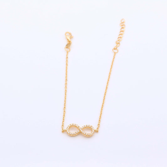 Pulsera Infinito - Plata Luz