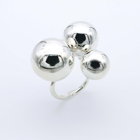 IC: ANILLO PLATA 925 BOLAS