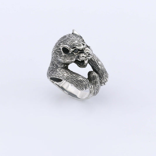 Anillo Felino - Plata Luz