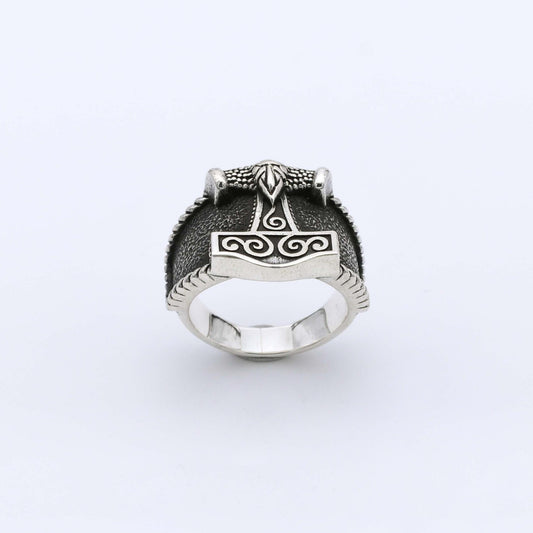 IC: Anillo PLATA  Thor's Hummer 