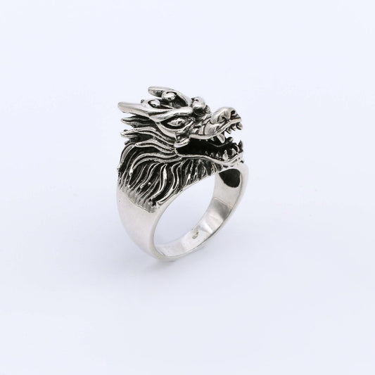 IC: ANILLO PLATA 925 DRAGON
