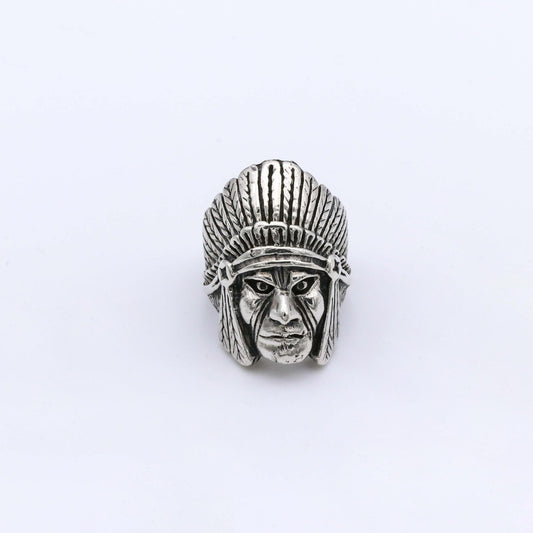 IC: ANILLO PLATA 925 INDIO AMERICANO