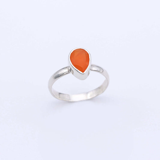 IC: ANILLO PLATA AGATA CORNEOLA