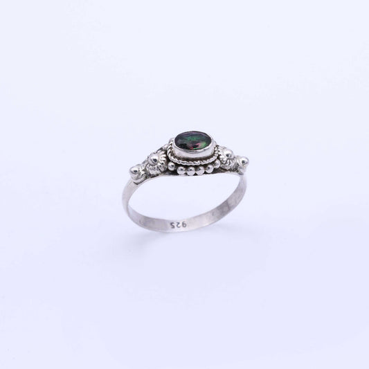 IC: ANILLO PLATA CUARZO MISTICO