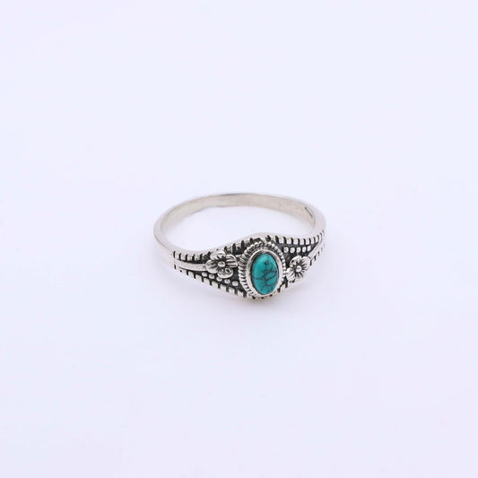 IC: ANILLO PLATA TURQUESA