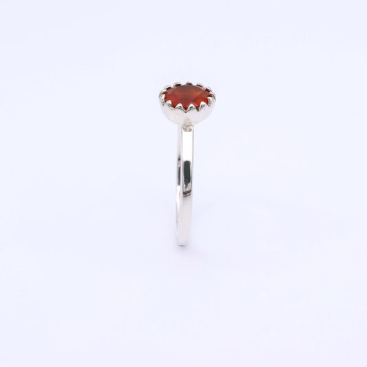 IC: ANILLO PLATA AGATA CORNEOLA 1