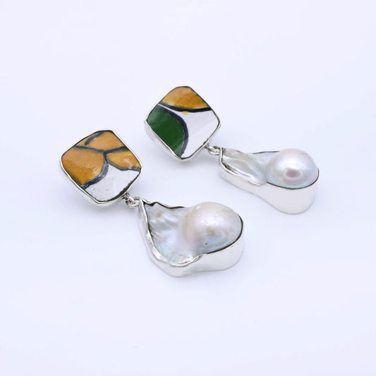 Pendientes plata artesania  Carpem - Plata Luz