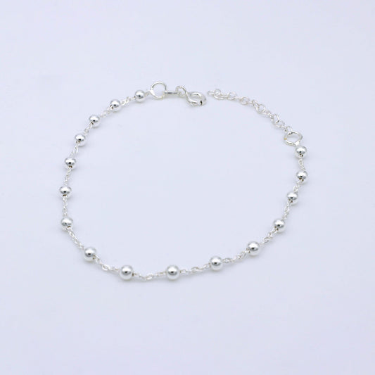 Pulsera Simon - Plata Luz