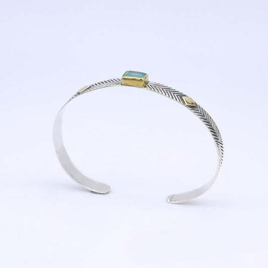 Pulsera Julie - Plata Luz