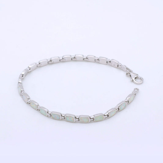 Pulsera Lina - Plata Luz