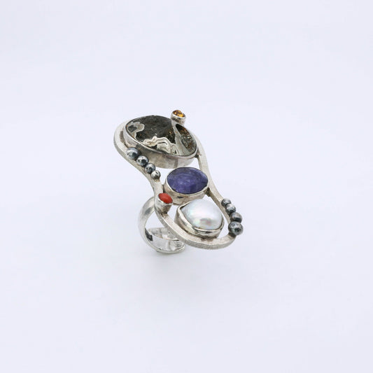 IC: ANILLO PLATA ARTESANIA ESPAÑA
