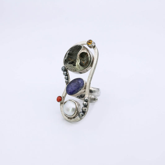 IC: ANILLO PLATA ARTESANIA ESPAÑA 1