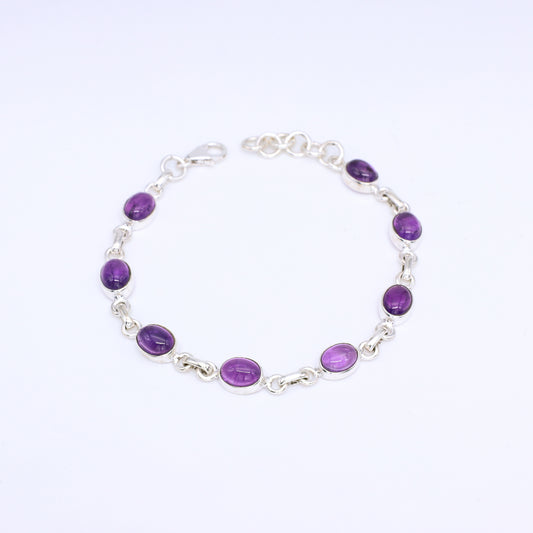 IC: PULSERA PLATA Y PIEDRAS NATURALES