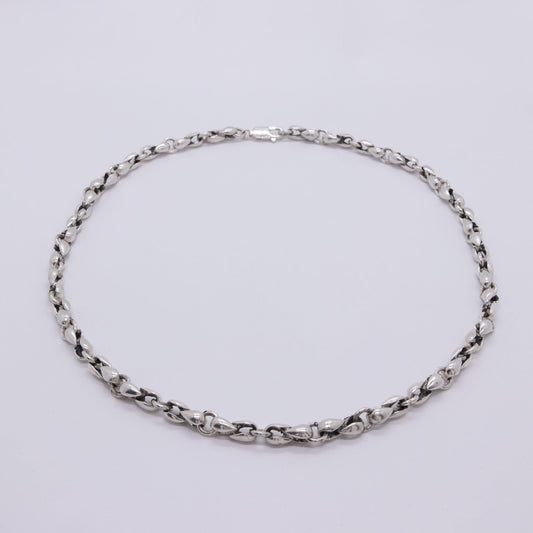 Cadena plata maciza Rolho