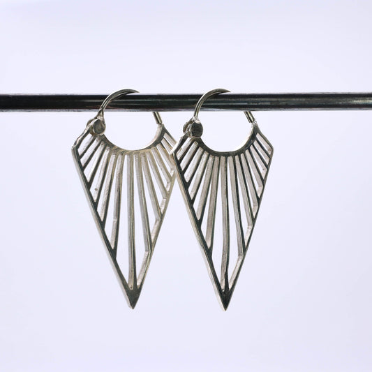 Pendientes Arrow Plata