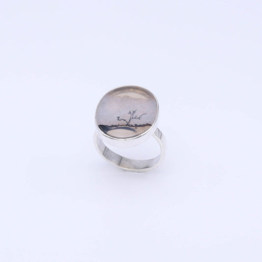 Plata Luz anillo Unique