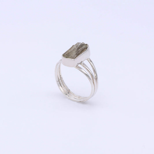 Plata Luz anillo vask