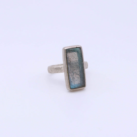Anillo Luces de Labradorita