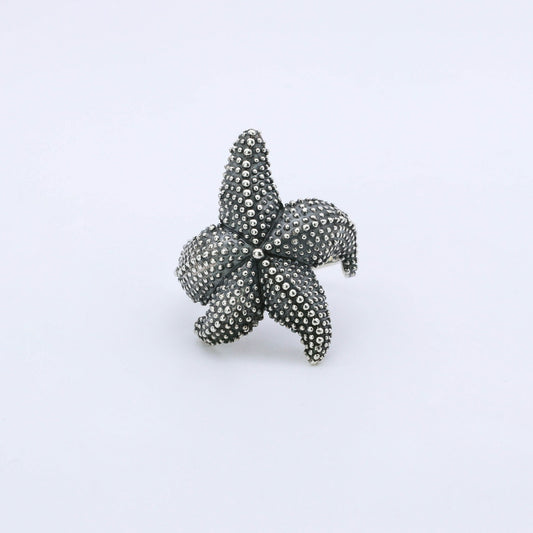 IC: ANILLO PLATA ESTRELLA MAR HOMBRE Y MUJER