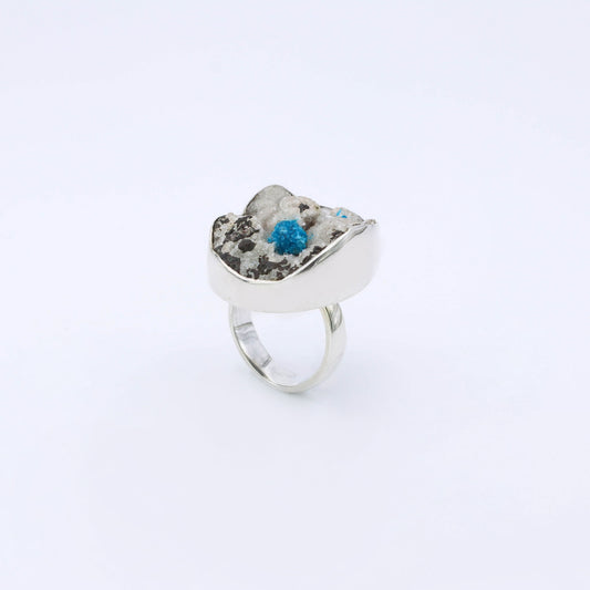 IC: ANILLO PLATA 925 KAVANSITA NATURAL