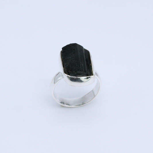 Plata Luz anillo Turmalina Chorlo Shavi 02