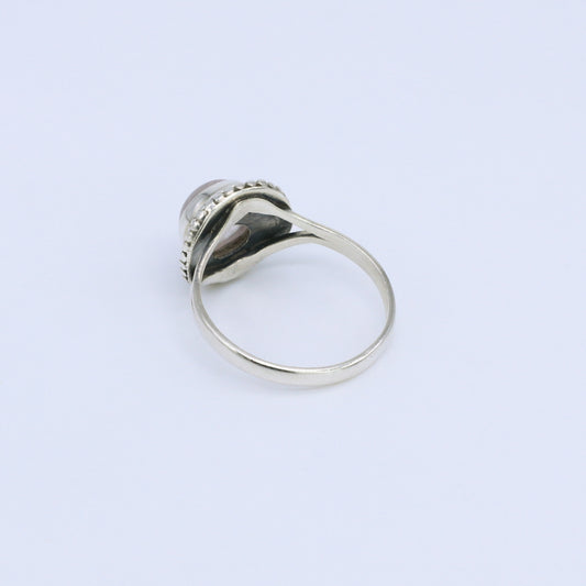 Plata Luz Anillo Cuarzo Ilios 02