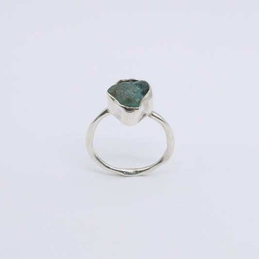 Anillo Rustic Turmalina