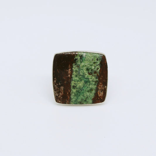 IC: ANILLO PLATA PREHENITA