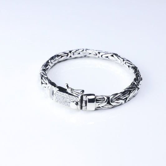 Pulsera Grand - Plata Luz