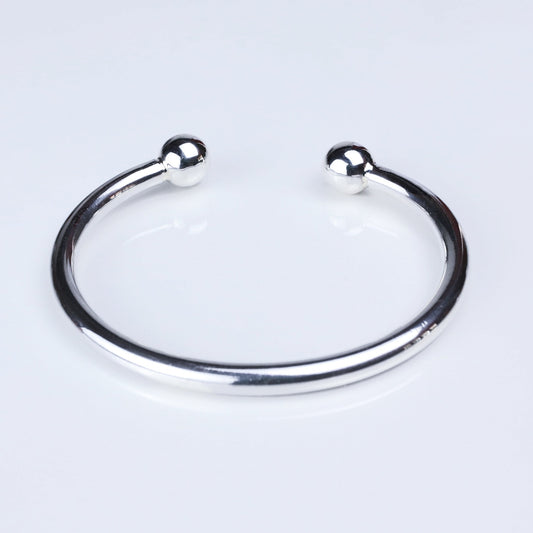 ic: 1 pulsera plata 2 bolas 