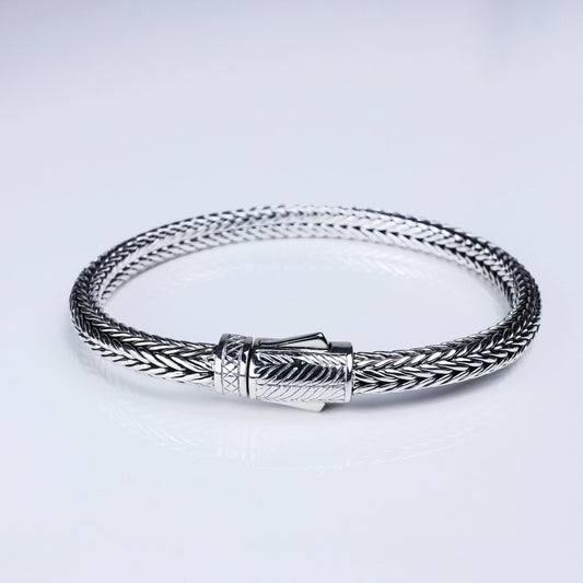 ic: 1 pulsera plata hombre