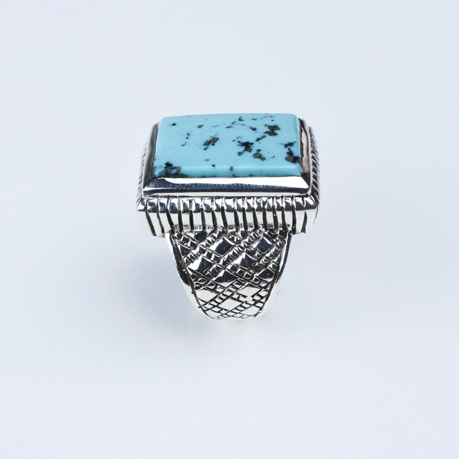 Anillo Blue Charming - Plata Luz