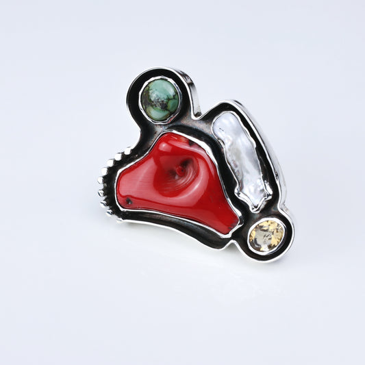 Anillo Moana - Plata Luz