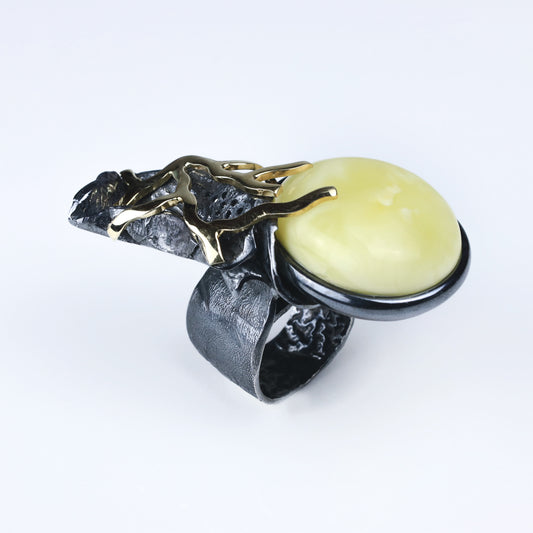 Anillo Tusindar - Plata Luz