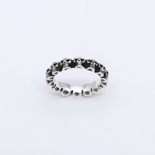 Anillo Mini Skull - Plata Luz