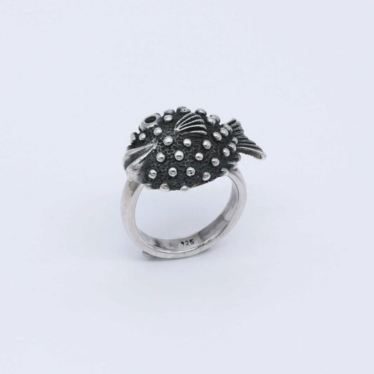 IC: ANILLO PLATA PEZ GLOBO