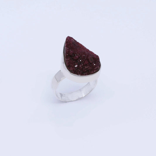 IC: ANILLO PLATA COBALTO CALCITA