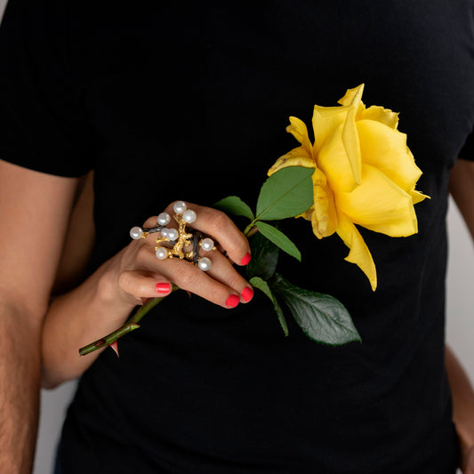 Anillo Deu - Plata Luz