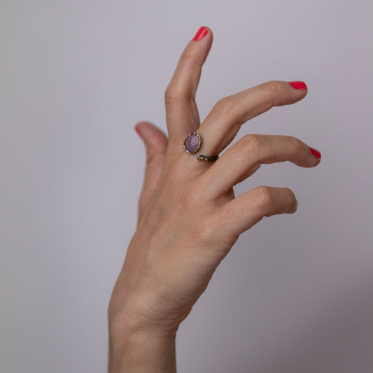 Anillo Tite - Plata Luz