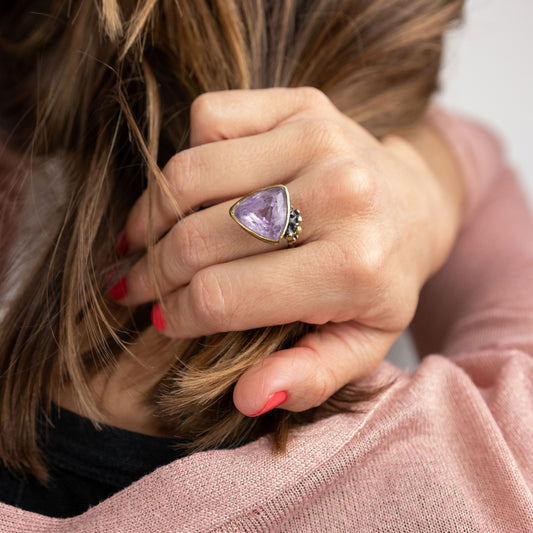 Anillo Space - Plata Luz