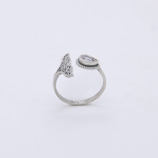 Anillo Walle Plata 925 y Piedras Naturales